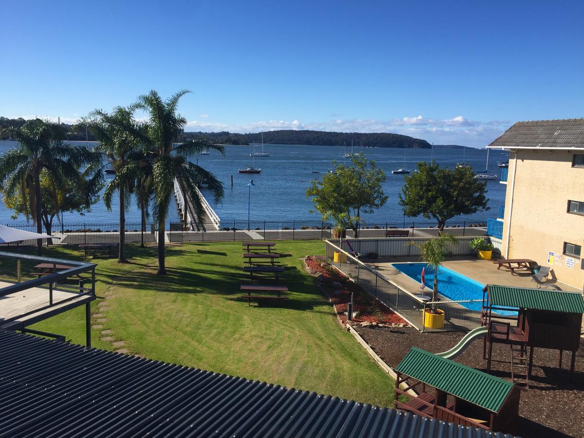 Motel Mariners On The Waterfront Batemans Bay Exteriér fotografie